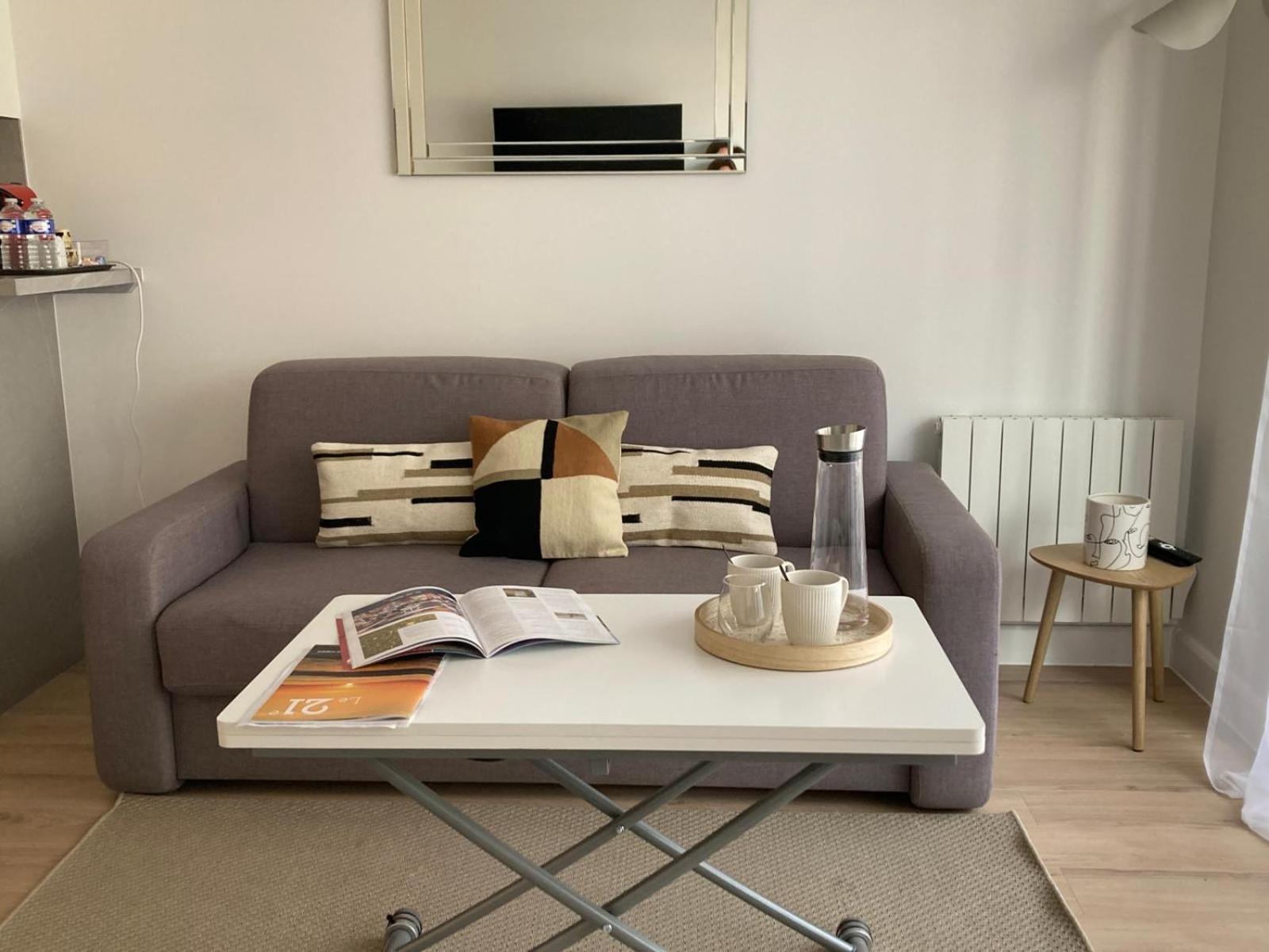 Grand Studio Hyper Centre Avec Balcon Tout Refait Mars 2025 Deauville Bagian luar foto